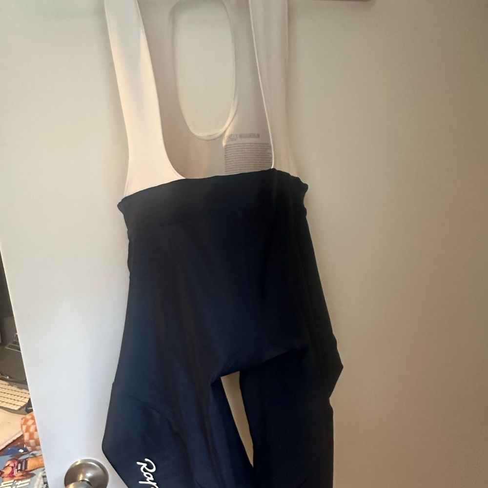 Rapha Navy Blue and White Classic Cycling Bib Shorts